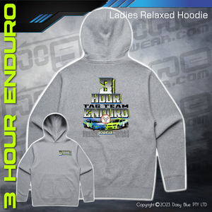 Relaxed Hoodie -  3 HOUR ENDURO 2023