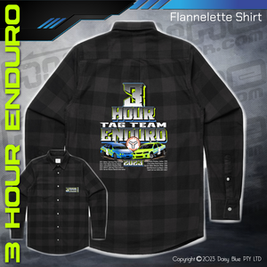 Flannelette Shirt - 3 HOUR ENDURO 2023