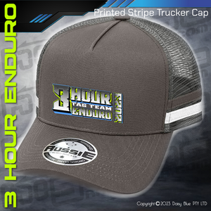 STRIPE Trucker Cap - 3 HOUR ENDURO 2023
