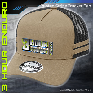 STRIPE Trucker Cap - 3 HOUR ENDURO 2023