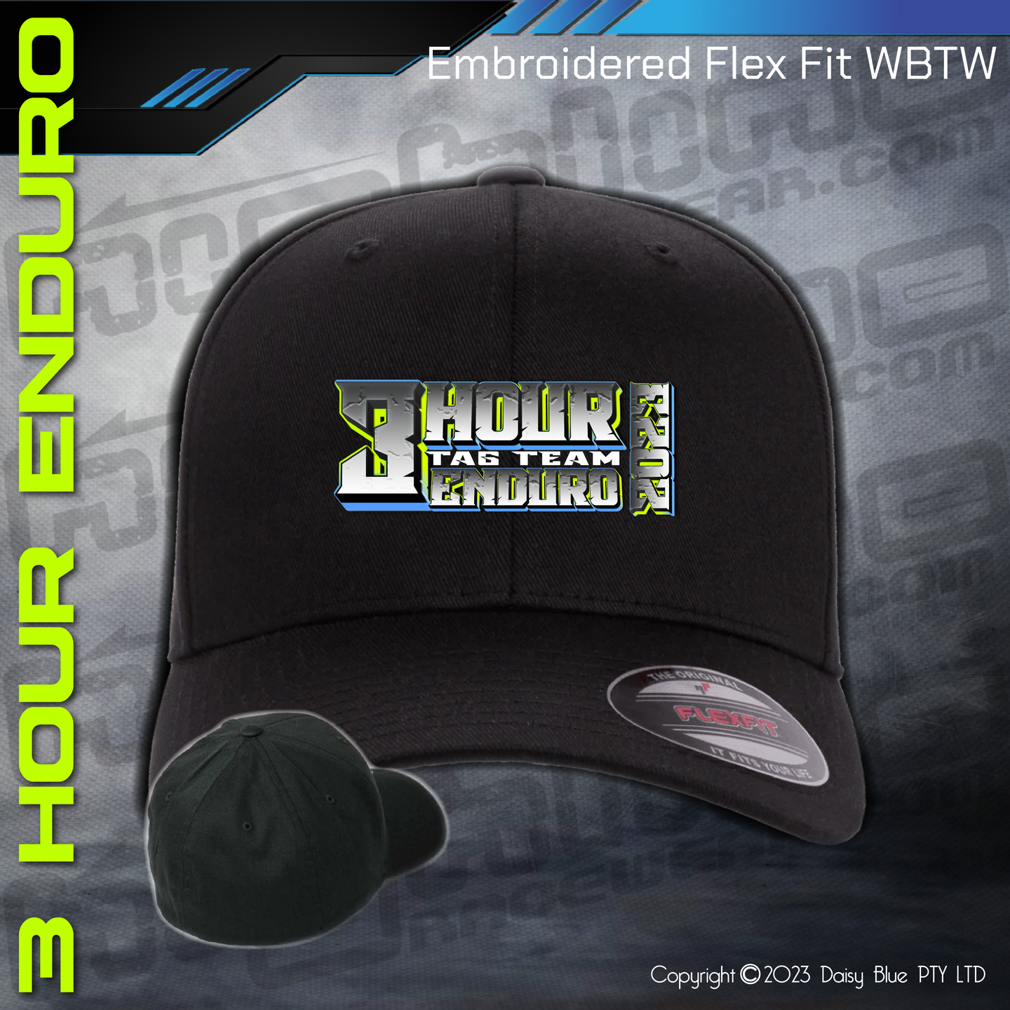 FLEX FIT CAP - 3 HOUR ENDURO 2023