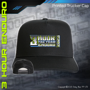 Printed Trucker Cap - 3 HOUR ENDURO 2023