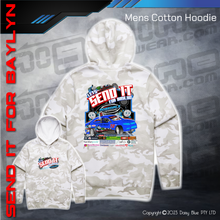 Load image into Gallery viewer, Camo Hoodie - LET&#39;S SEND IT FOR BAYLYN
