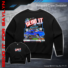 Load image into Gallery viewer, Relaxed Crew Sweater - LET&#39;S SEND IT FOR BAYLYN

