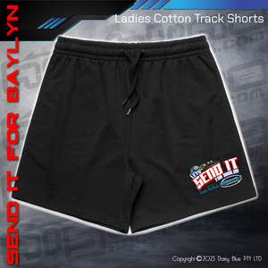Track Shorts - LET'S SEND IT FOR BAYLYN
