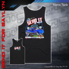 Load image into Gallery viewer, Mens/Kids Tank - LET&#39;S SEND IT FOR BAYLYN
