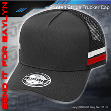 Load image into Gallery viewer, STRIPE Trucker Cap - LET&#39;S SEND IT FOR BAYLYN
