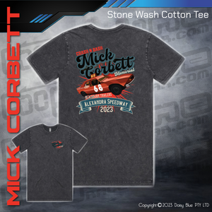 Stonewash Tee - Mick Corbett Memorial