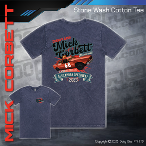 Stonewash Tee - Mick Corbett Memorial