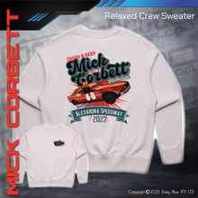 Load image into Gallery viewer, Relaxed Crew Sweater - Mick Corbett Memorial

