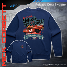 Load image into Gallery viewer, Relaxed Crew Sweater - Mick Corbett Memorial
