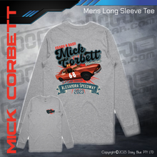Load image into Gallery viewer, Long Sleeve Tee -  Mick Corbett Memorial
