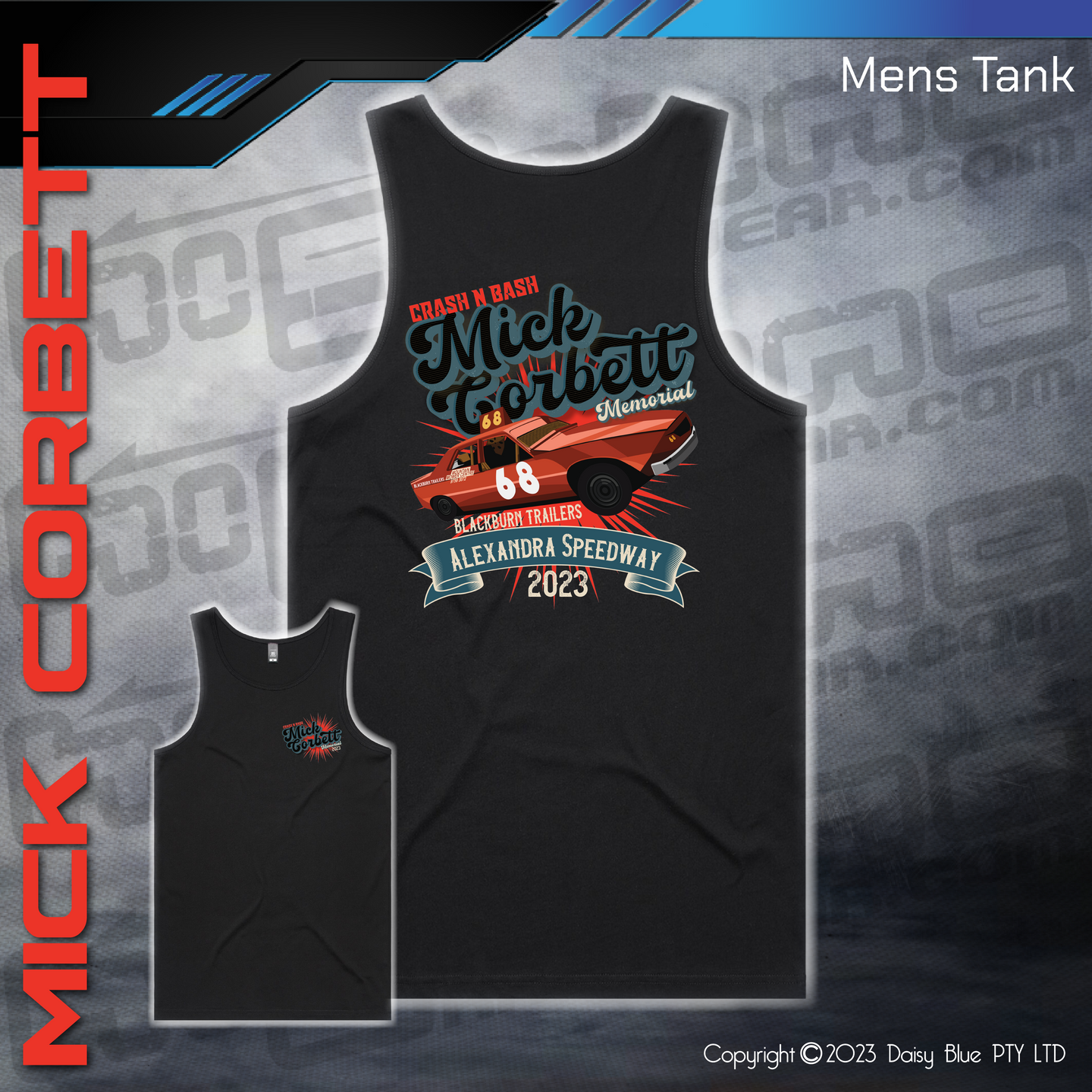 Mens/Kids Tank - Mick Corbett Memorial