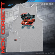 Load image into Gallery viewer, Ladies Tank - Mick Corbett Memorial
