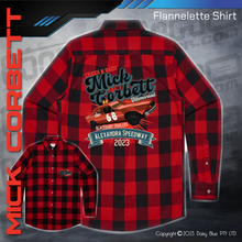 Load image into Gallery viewer, Flannelette Shirt - Mick Corbett Memorial
