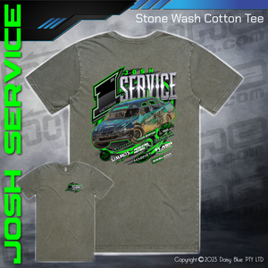 Stonewash Tee - Josh Service