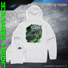 Load image into Gallery viewer, Zip Up Hoodie -   Josh Service
