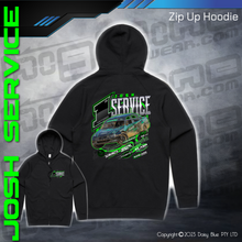 Load image into Gallery viewer, Zip Up Hoodie -   Josh Service
