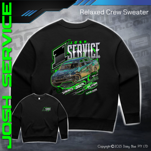 Relaxed Crew Sweater -  Josh Service
