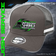 Load image into Gallery viewer, STRIPE Trucker Cap - Josh Service
