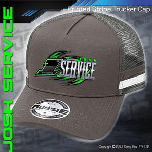 STRIPE Trucker Cap - Josh Service