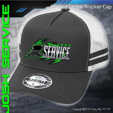 Load image into Gallery viewer, STRIPE Trucker Cap - Josh Service
