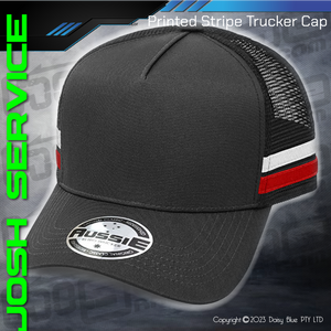 STRIPE Trucker Cap - Josh Service