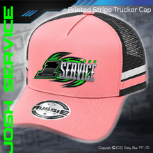 Load image into Gallery viewer, STRIPE Trucker Cap - Josh Service
