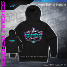 Load image into Gallery viewer, Stencil Hoodie -  Dezired Finishes

