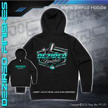 Load image into Gallery viewer, Stencil Hoodie -  Dezired Finishes
