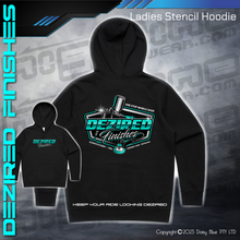 Load image into Gallery viewer, Stencil Hoodie -  Dezired Finishes
