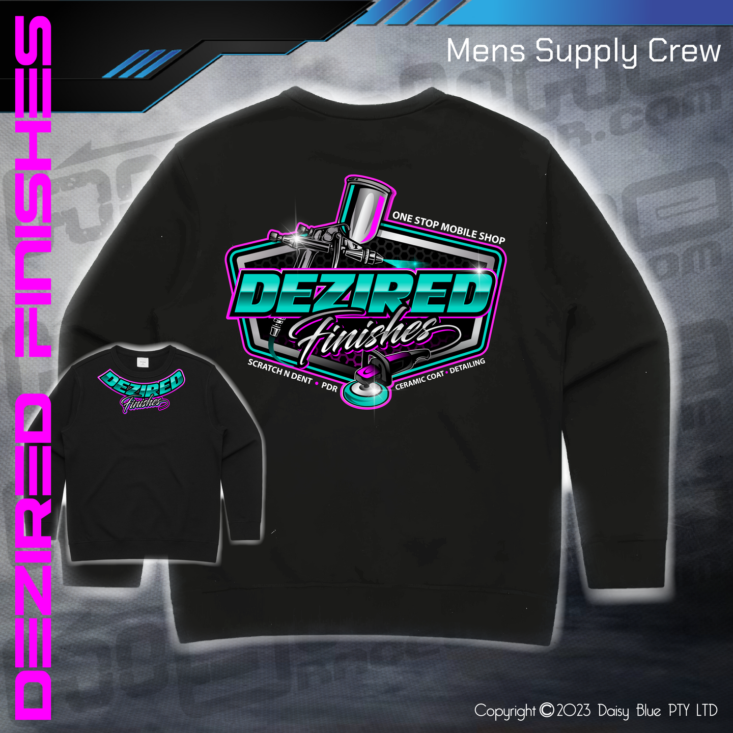 CREW SWEATER - DEZIRED FINSHES