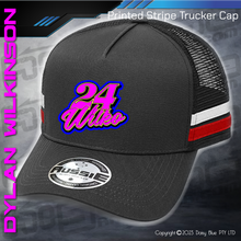 Load image into Gallery viewer, STRIPE Trucker Cap - Dylan Wilkinson
