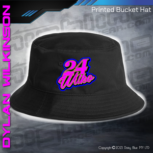 Printed Bucket Hat -  Dylan Wilkinson