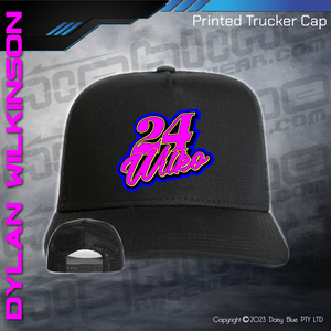 Printed Trucker Cap -  Dylan Wilkinson