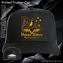Load image into Gallery viewer, Printed Trucker Cap - Vulcan Riders 2026
