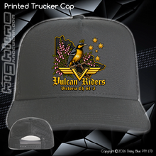 Load image into Gallery viewer, Printed Trucker Cap - Vulcan Riders 2026
