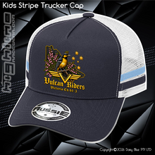 Load image into Gallery viewer, KIDS Stripe Trucker - Vulcan Riders 2026
