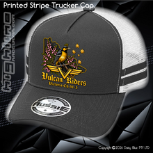 Load image into Gallery viewer, STRIPE Trucker Cap - Vulcan Riders 2026
