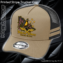 Load image into Gallery viewer, STRIPE Trucker Cap - Vulcan Riders 2026
