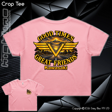 Load image into Gallery viewer, Ladies Crop Tee - Vulcan Riders 2026
