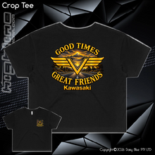 Load image into Gallery viewer, Ladies Crop Tee - Vulcan Riders 2026
