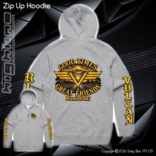 Load image into Gallery viewer, Zip Up Hoodie - Vulcan Riders 2026
