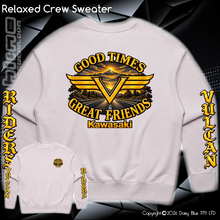 Load image into Gallery viewer, Relaxed Crew Sweater - Vulcan Riders 2026
