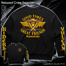 Load image into Gallery viewer, Relaxed Crew Sweater - Vulcan Riders 2026
