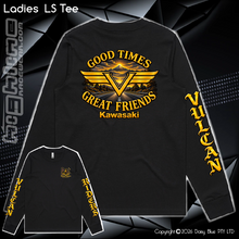 Load image into Gallery viewer, Long Sleeve Tee - Vulcan Riders 2026
