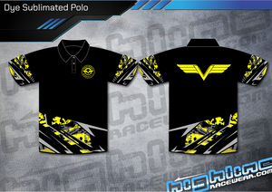 Dye Sub POLO - Vulcan Riders Victoria