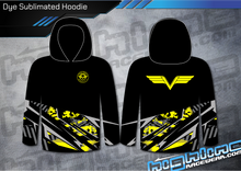 Load image into Gallery viewer, Dye Sub Hoodie - Vulcan Riders Victoria
