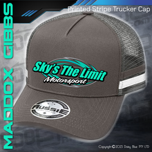 Load image into Gallery viewer, Printed STRIPE Trucker Cap - Maddox Gibbs
