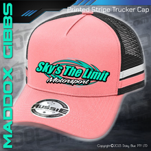 Load image into Gallery viewer, Printed STRIPE Trucker Cap - Maddox Gibbs

